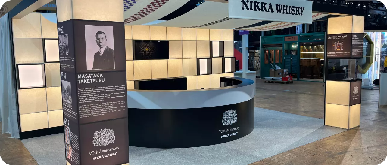 Stand personnalisé salon professionnel