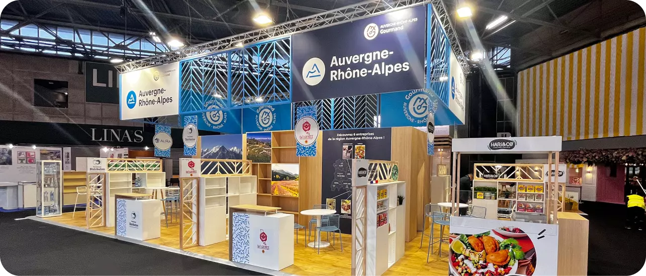 Stand sur mesure design