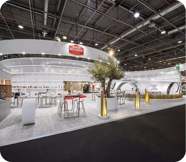 Stand sur mesure design haut de gamme